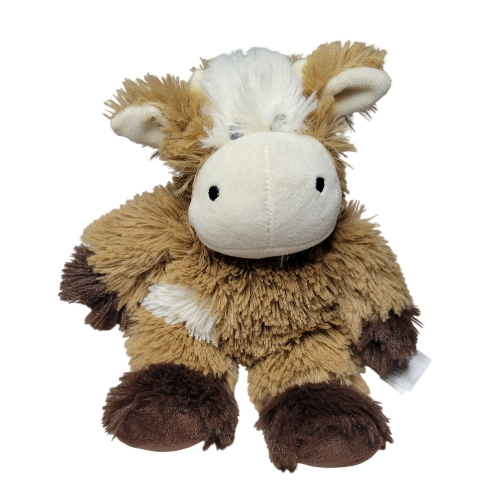 Warmies Highland Cow Jr. Microwavable Lavender Scented Plush Stuffed Animal